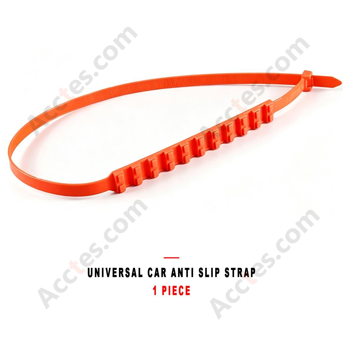 Universal Car Tire Anti Slip Strap 1 Piece Emergency Snow Mud Chain