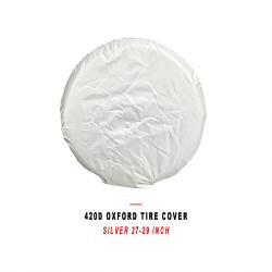 420D Oxford Fabric Spare Tire Cover Waterproof Sun Protection 27-29 inch