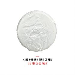 420D Oxford Fabric Spare Tire Cover Waterproof Sun Protection 30-32 inch