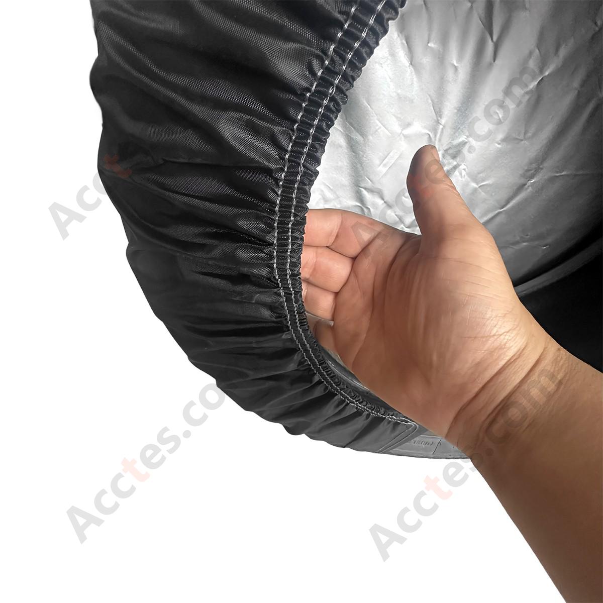 420D Oxford Fabric Spare Tire Cover Waterproof Sun Protection 21-23 inch