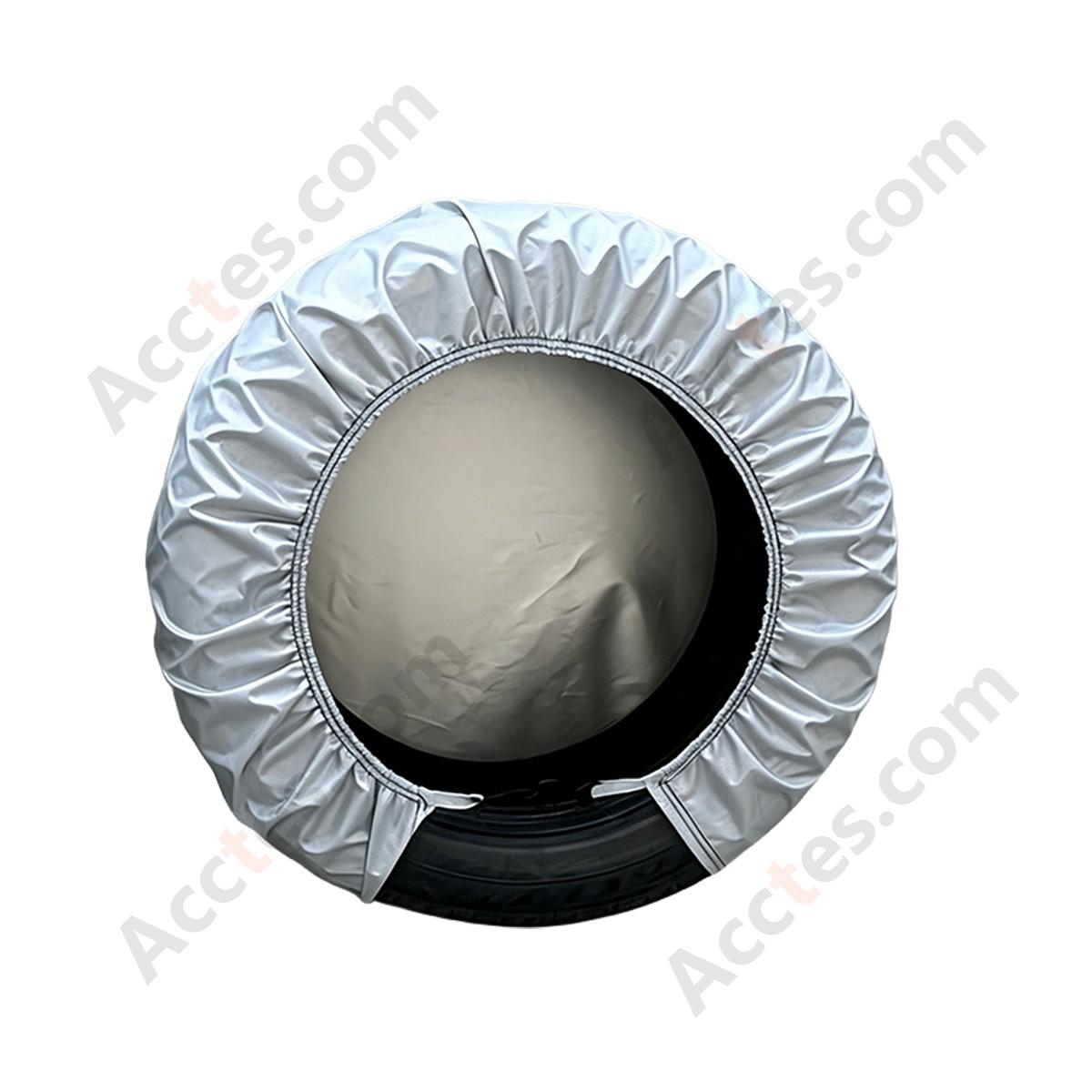 420D Oxford Fabric Spare Tire Cover Waterproof Sun Protection 33-35 inch
