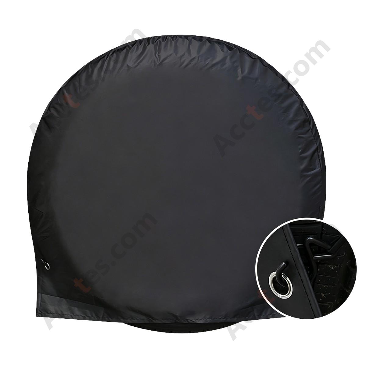 210D Coated Oxford Universal Spare Tire Cover Waterproof Sun Protection 30-32 inch