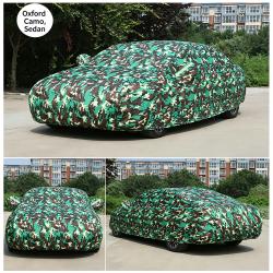 Full Car Cover Compatible with Tesla Model 3 Sun Protection Dustproof Camouflage