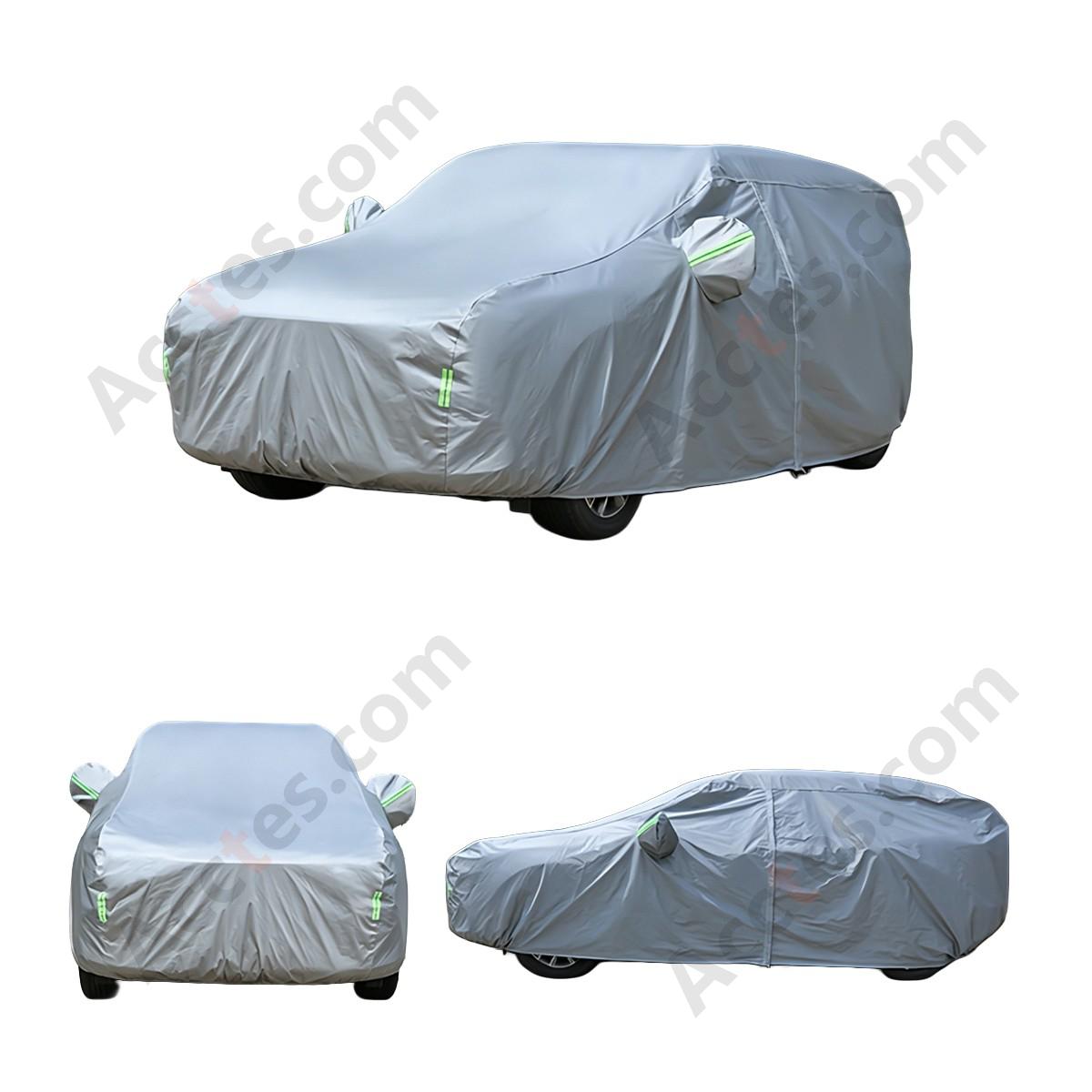 Full Car Cover Compatible with Tesla Model Y Sun Protection Dustproof Gray