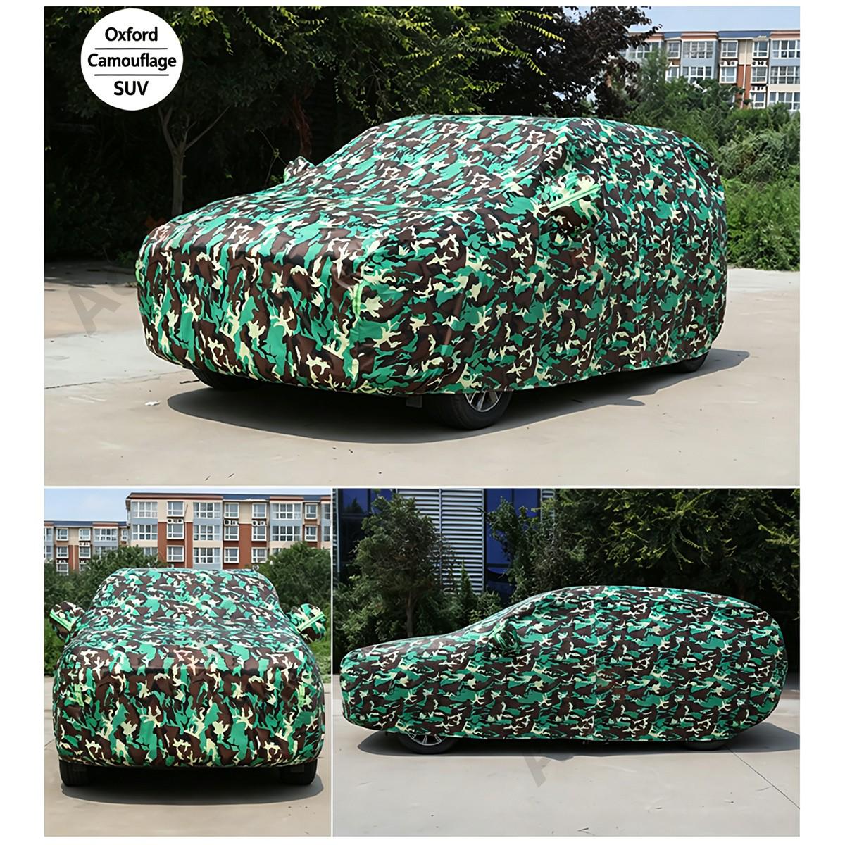Full Car Cover Compatible with Tesla Model Y Sun Protection Dustproof Camouflage