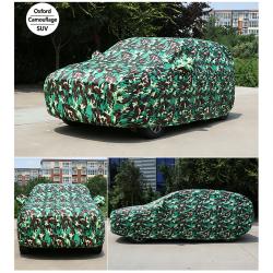 Full Car Cover Compatible with Tesla Model Y Sun Protection Dustproof Camouflage