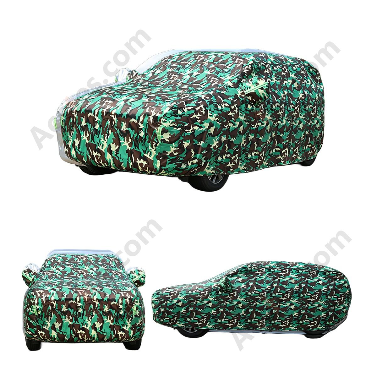 Full Car Cover Compatible with Tesla Model Y Sun Protection Dustproof Camouflage