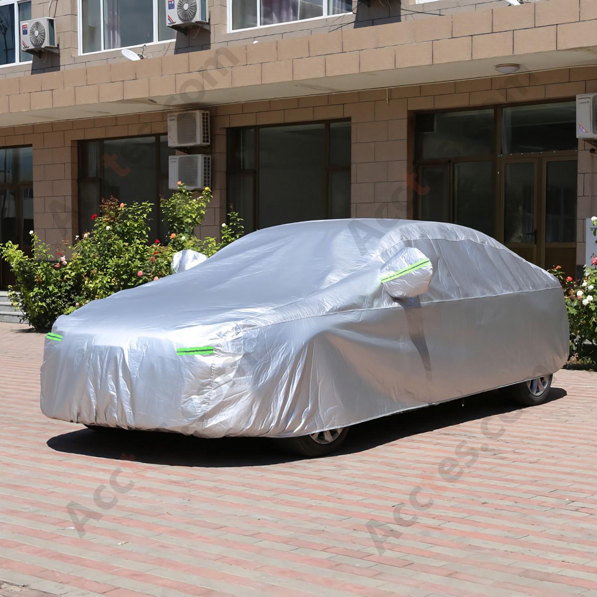 Universal Full Car Cover for Sedan SUV Aluminum Film Thickened Anti Scratch