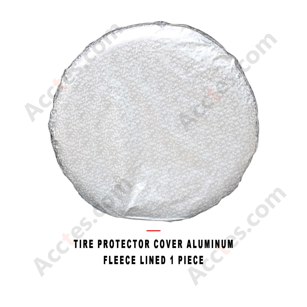 Car Tire Protector Cover Fleece Lined Thickened Aluminum Film 1 Piece