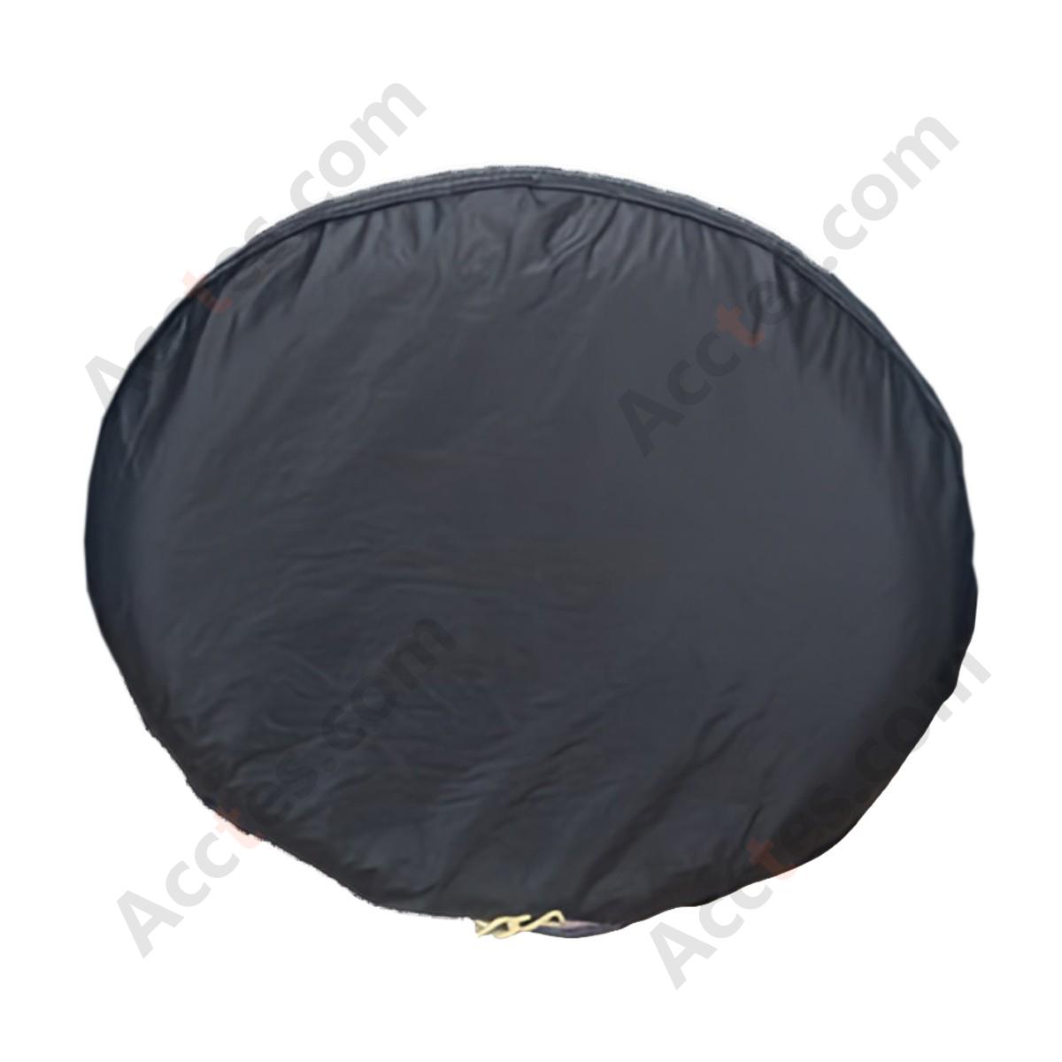 Car Tire Protector Cover Fleece Lined Thickened Oxford Black 1 Piece