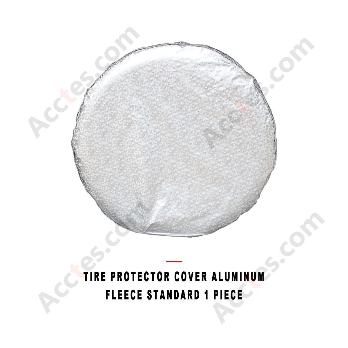 Car Tire Protector Cover Fleece Lined Aluminum Standard 1 Piece