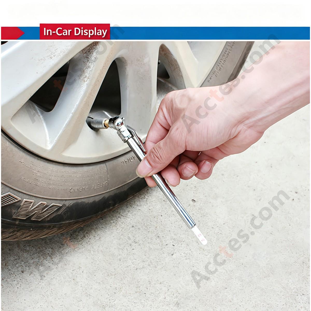 Portable Car Tire Pressure Gauge Pen Style Tester