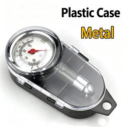 Stainless Steel Car Tire Pressure Gauge Tester Box Package