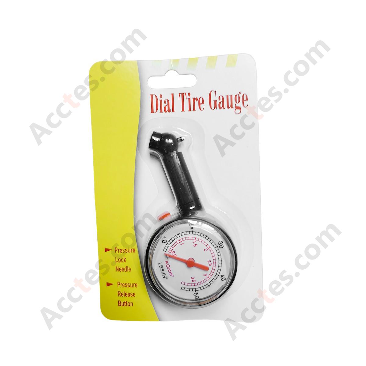 Plastic Car Tire Pressure Gauge Tester Hang Card Package