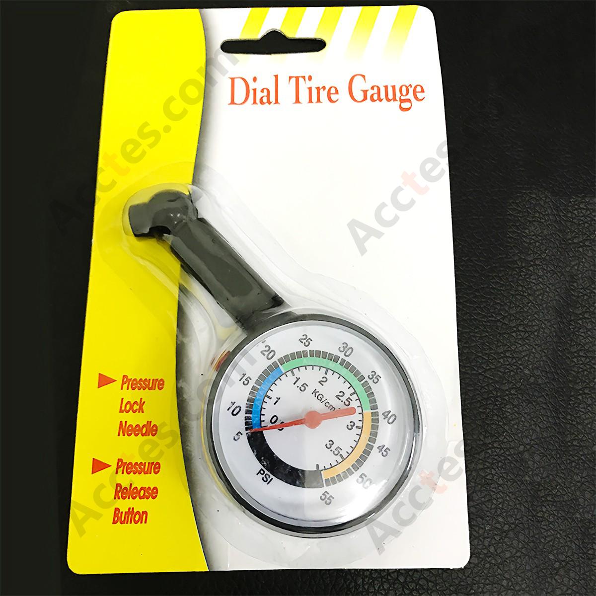 Plastic Car Tire Pressure Gauge Tester Hang Card Package