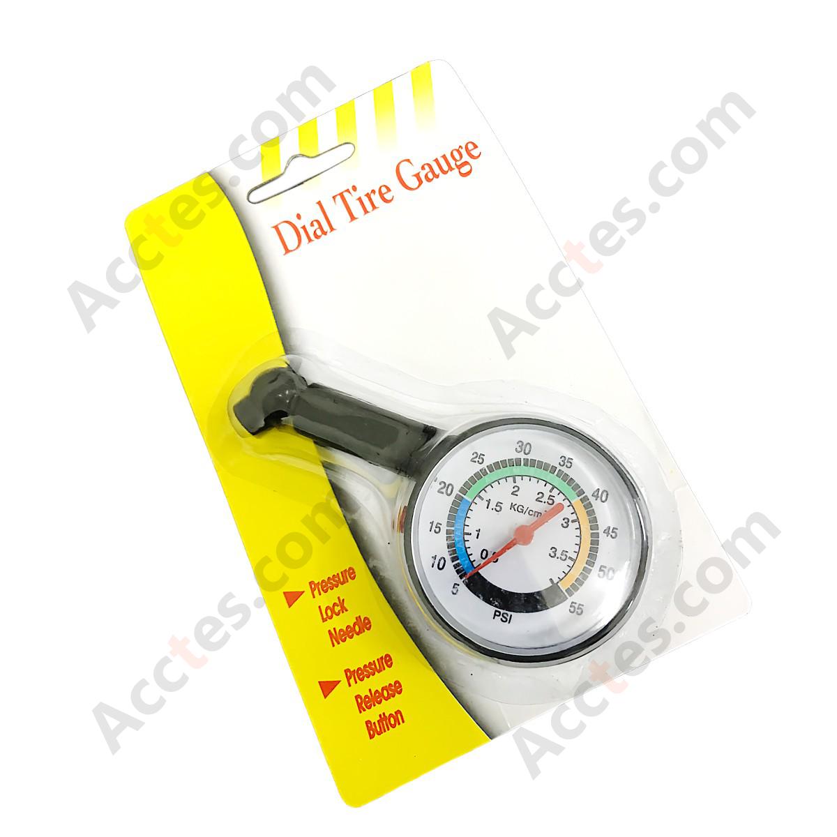 Plastic Car Tire Pressure Gauge Tester Hang Card Package