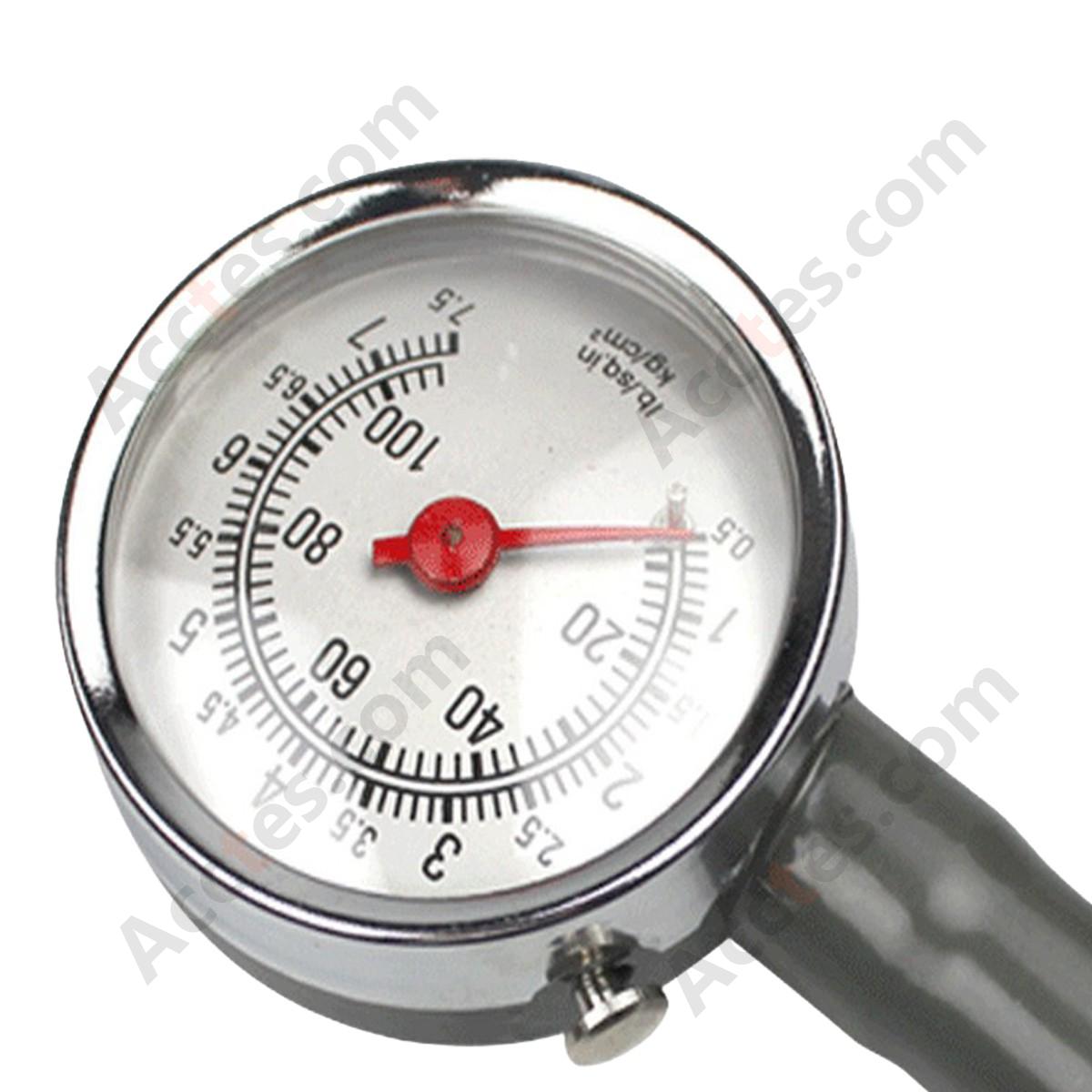 Stainless Steel Car Tire Pressure Gauge Tester Bubble Bag Package