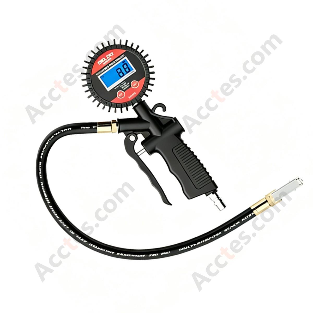 Digital Display Car Tire Pressure Gauge 0.35-18Bar Standard Model