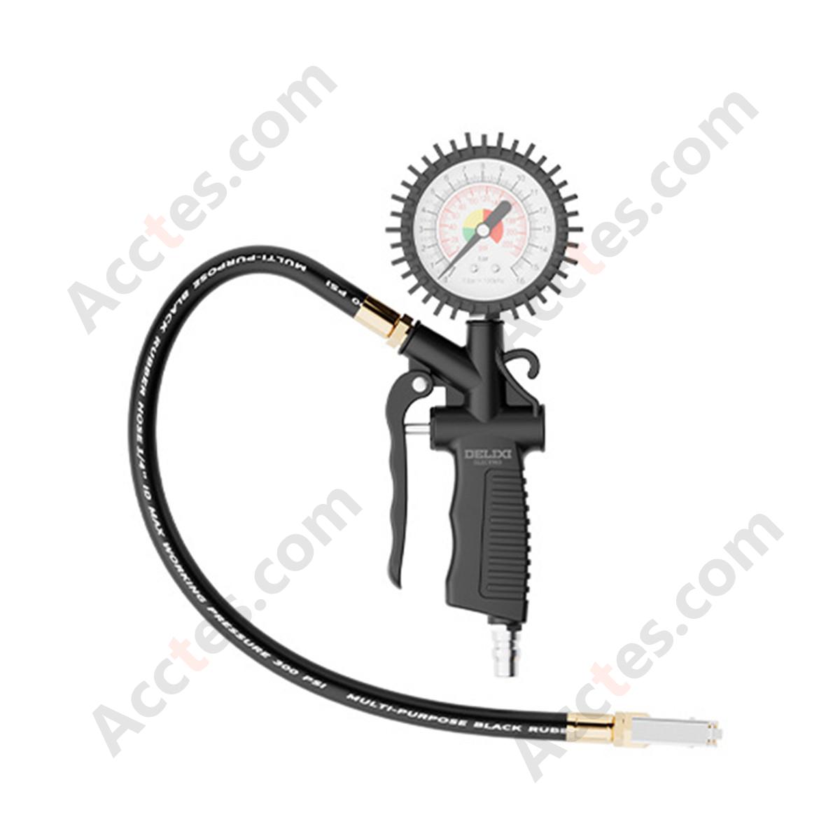 Mechanical Pointer Car Tire Pressure Gauge With 9 Meter Air Hose