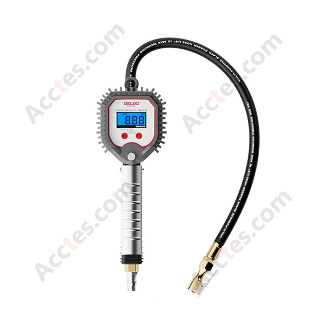 Digital Display Car Tire Pressure Gauge Enhanced Model With 9 Meter Air Hose