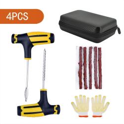 Car Tire Puncture Repair Kit 4 Pieces for Sedan