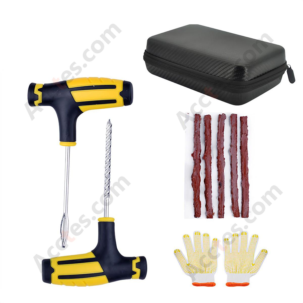 Car Tire Puncture Repair Kit 4 Pieces for Sedan