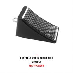 Portable Wheel Chock Tire Stopper Car Anti Slip Wedge 160x100x100mm