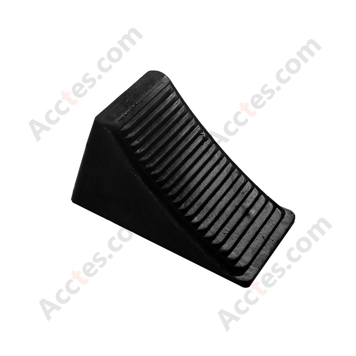 Truck Wheel Chock Rubber Tire Stopper Anti Slip 16x9x9cm