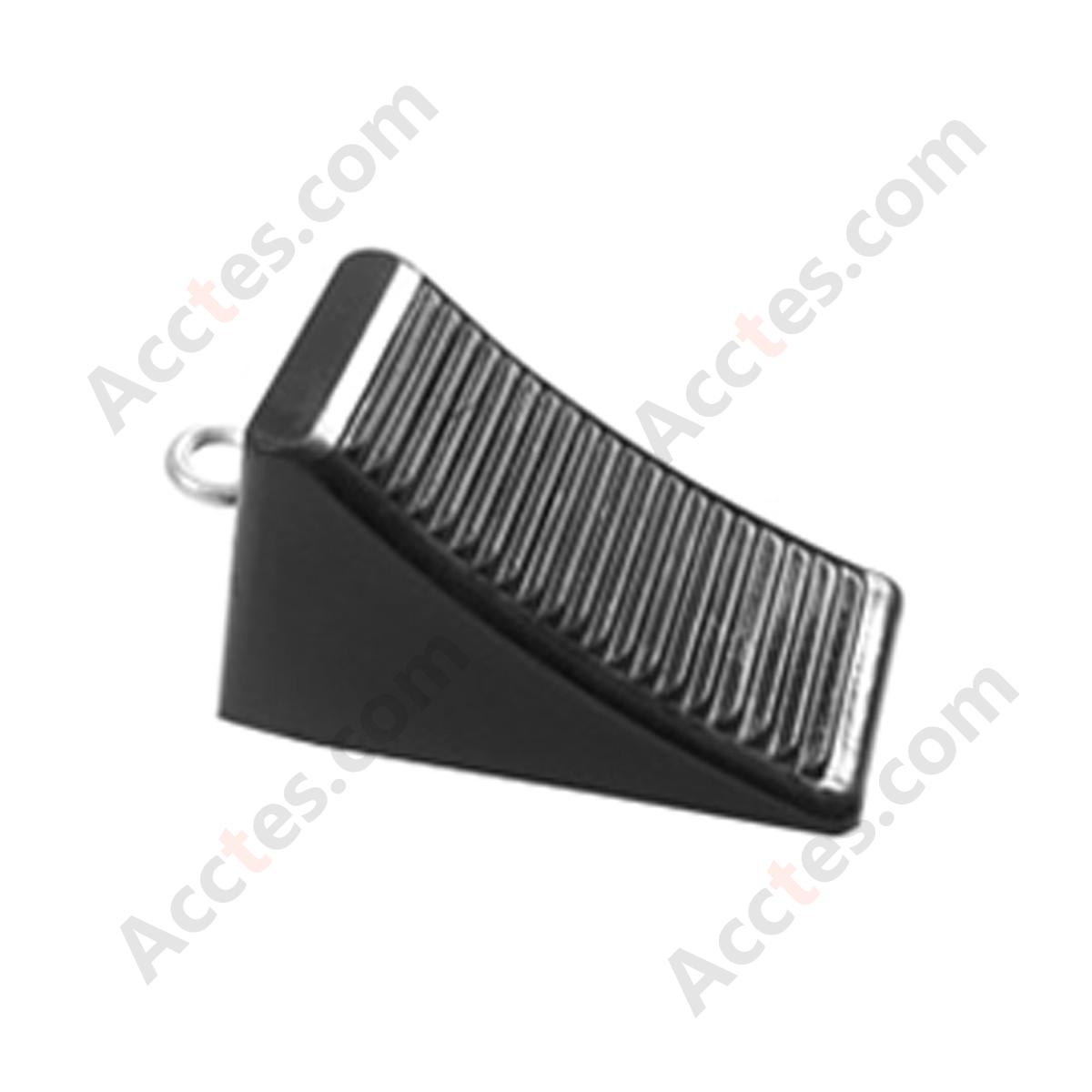 Rubber Truck Wheel Chock Stop 16x9x9 With Ring Anti Slip