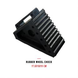 Rubber Truck Wheel Chock Stop 17.5x15x10 Anti Slip