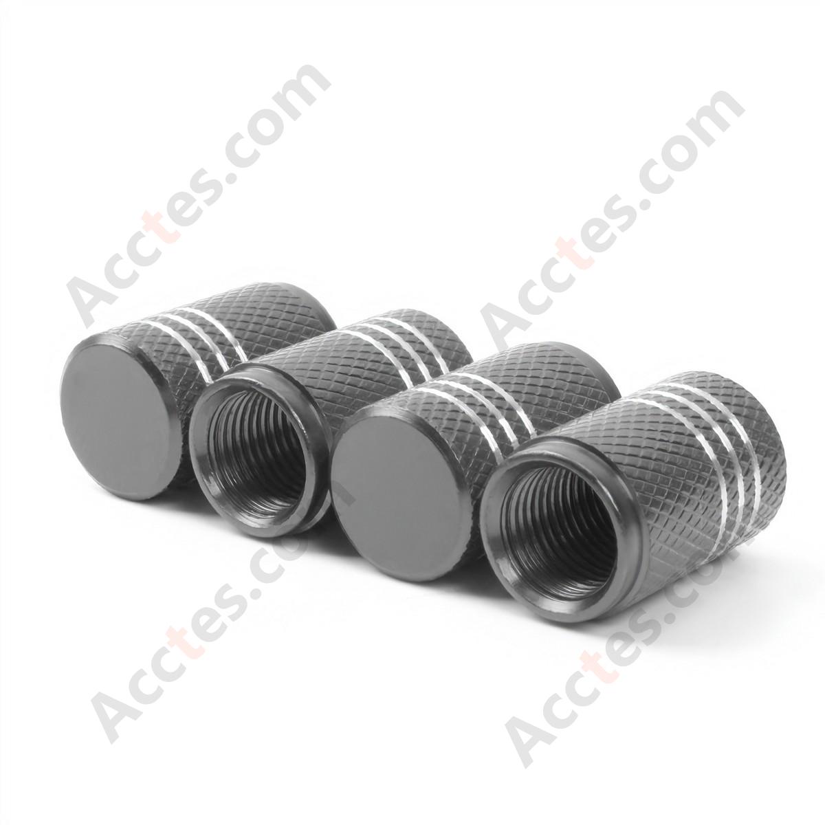 For Tesla Model 3 X Y S Tire Valve Stem Cap Titanium, Valve Core Cap Compatible with Tesla