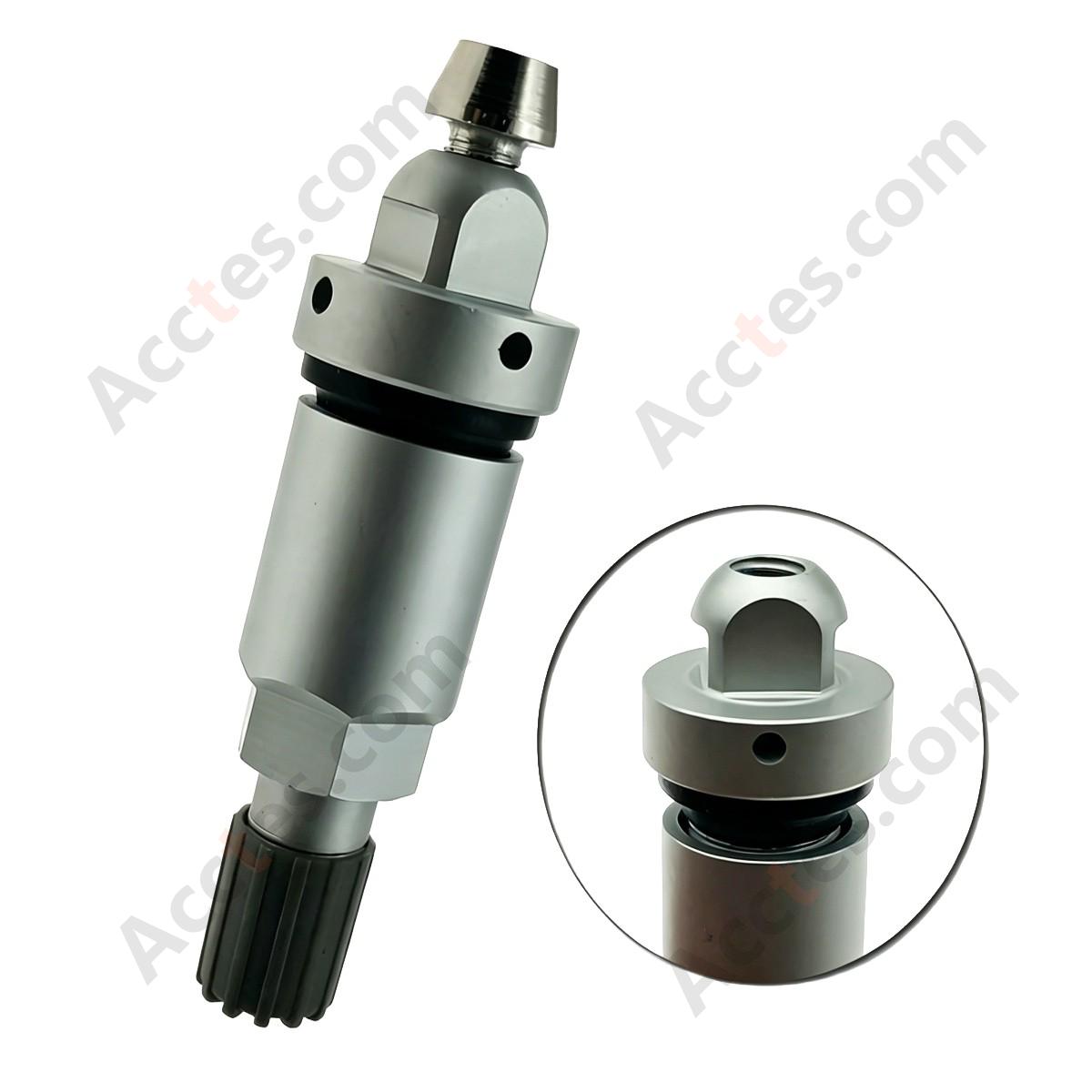 For Tesla TPMS Aluminum Valve Stem Matte, TPMS Valve Stem Compatible with Tesla Vehicles