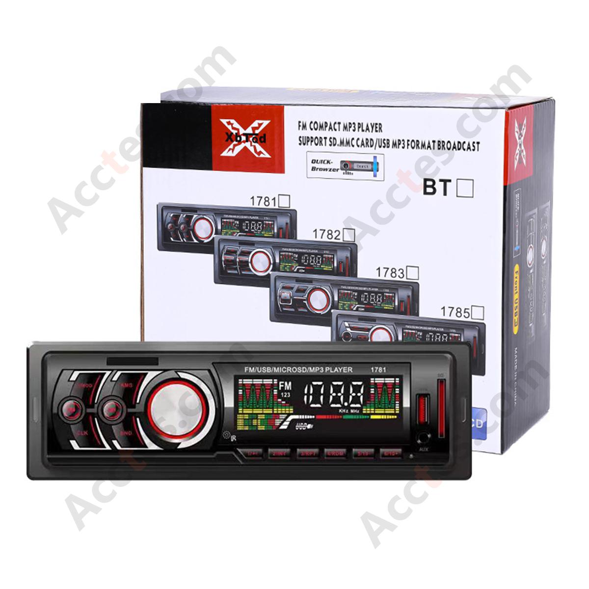 Car 12V MP3 Music Player LED Display Screen 1781