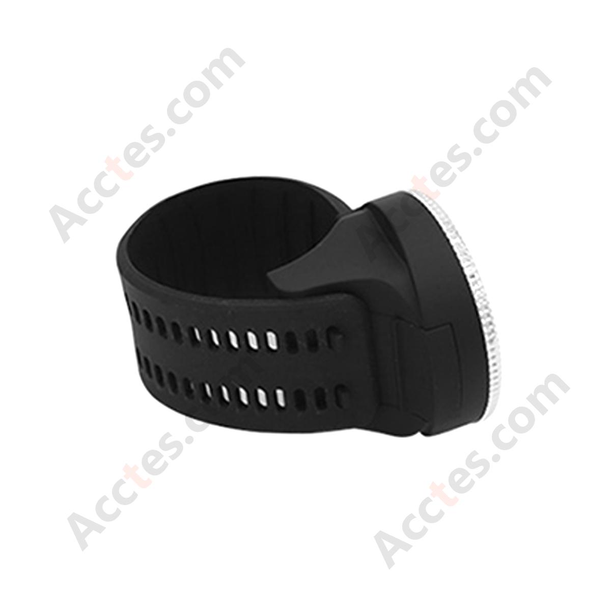 Universal Car Steering Wheel Bluetooth Remote Control 7‑Key Silver
