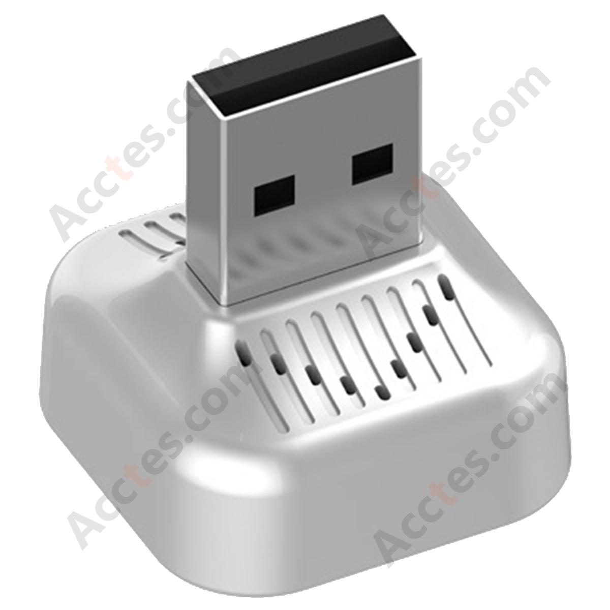 2-in-1 Wireless Car Screen Mirroring Box Silver