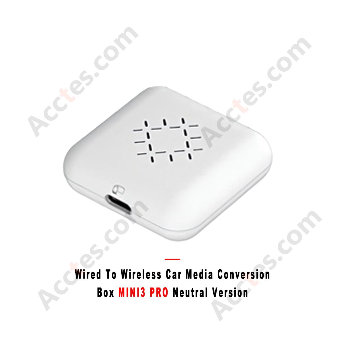 MINI3 PRO Wired To Wireless Car Interconnection Adapter Neutral