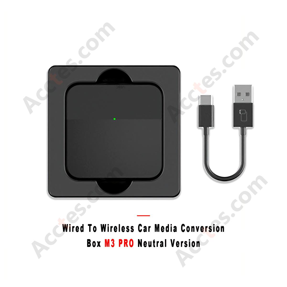 M3 PRO Wired To Wireless Car Interconnection Adapter Neutral
