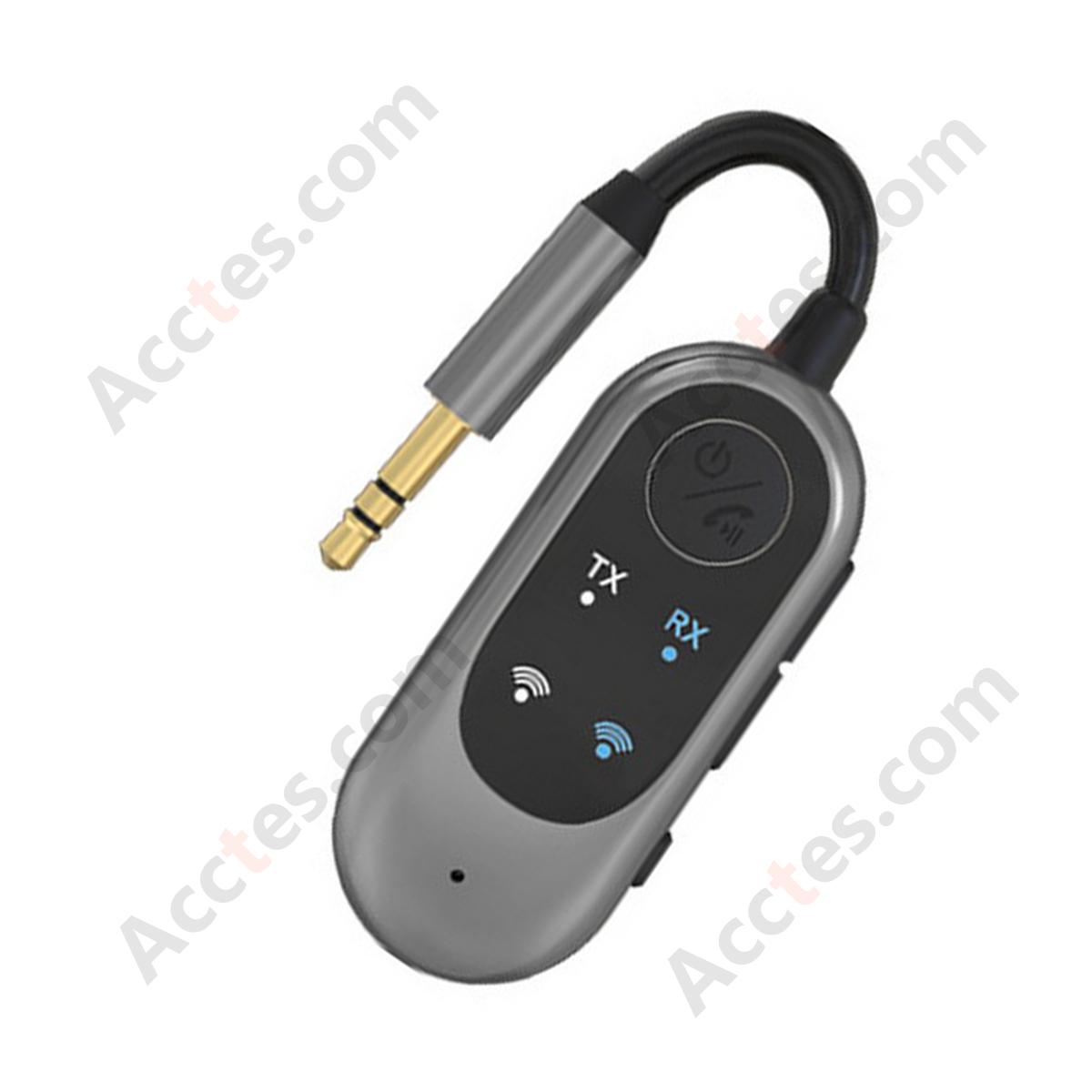 2-in-1 Car FM Bluetooth 5.3 Transmitter Receiver Adapter