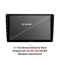 10.1 Inch Android Car Navigation Multimedia Player A10 1+32GB