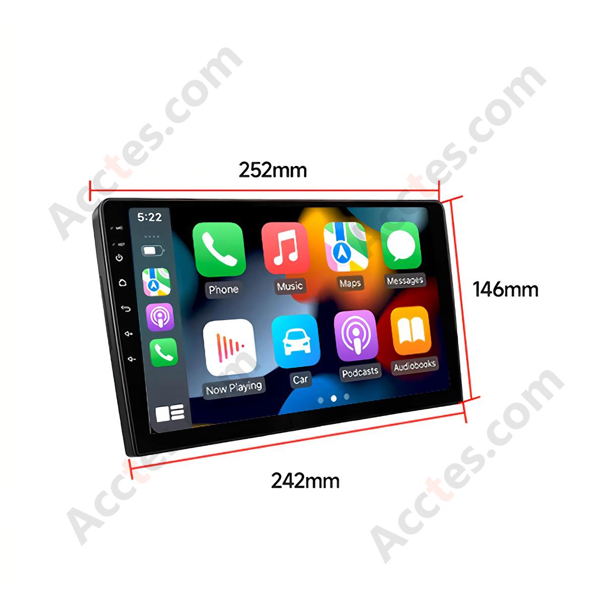 10.1 Inch Android Car Navigation Multimedia Player A10 2+32GB