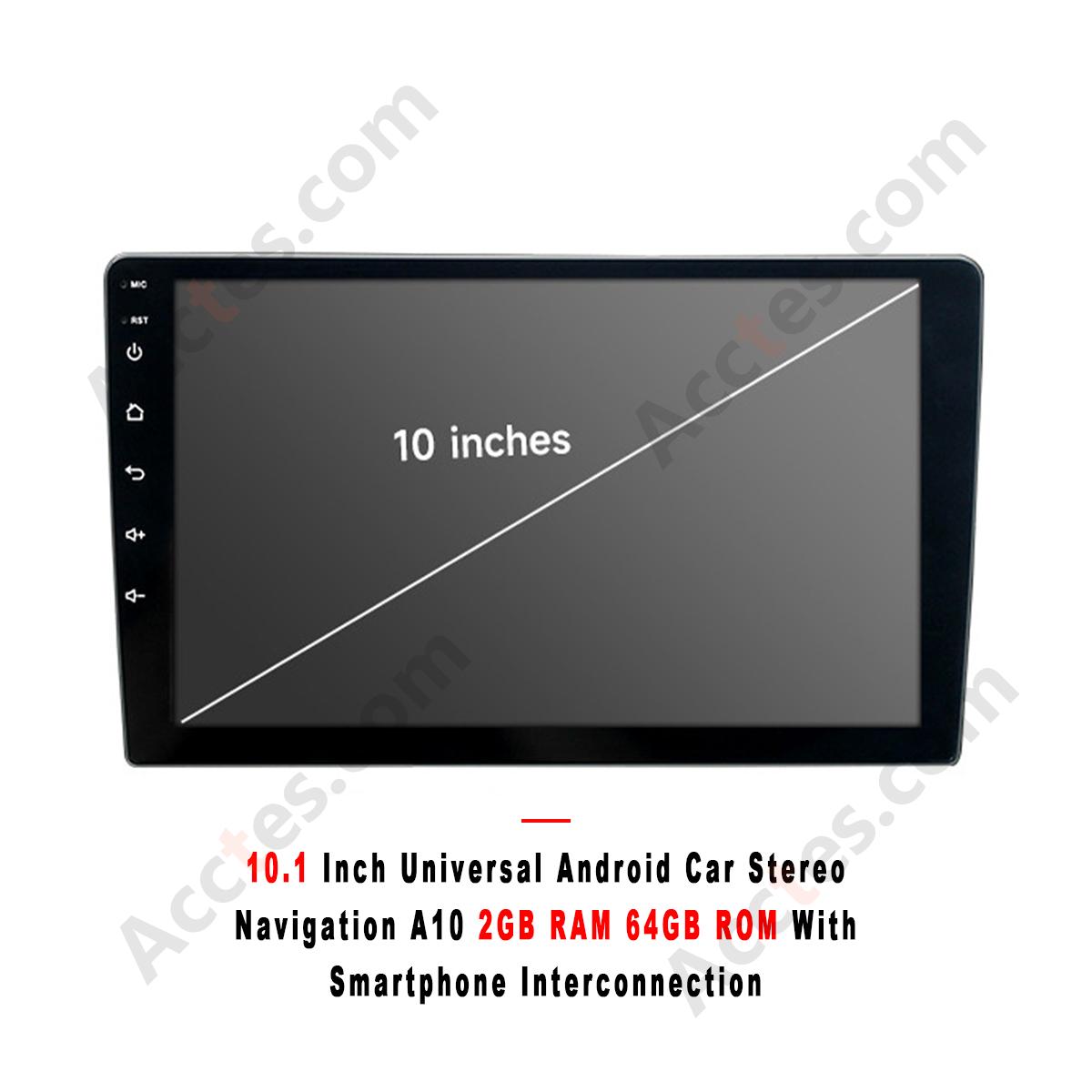 10.1 Inch Android A10 Car Stereo 2GB+64GB With Carplay