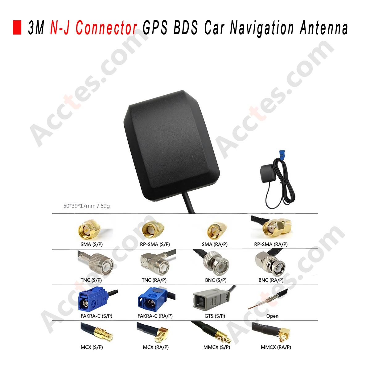 3M N‑J Connector GPS BDS Car Navigation Antenna