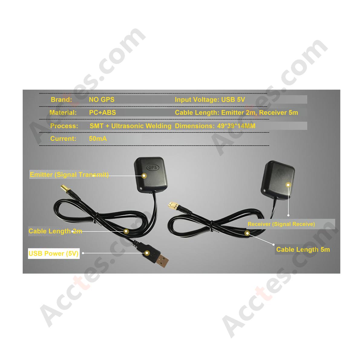 1575.42MHz GNSS BDS GPS Car Navigation Positioning Antenna