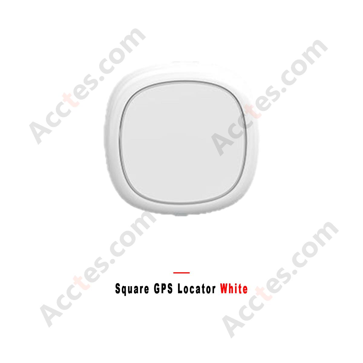 White Square Vehicle GPS Real Time Tracker