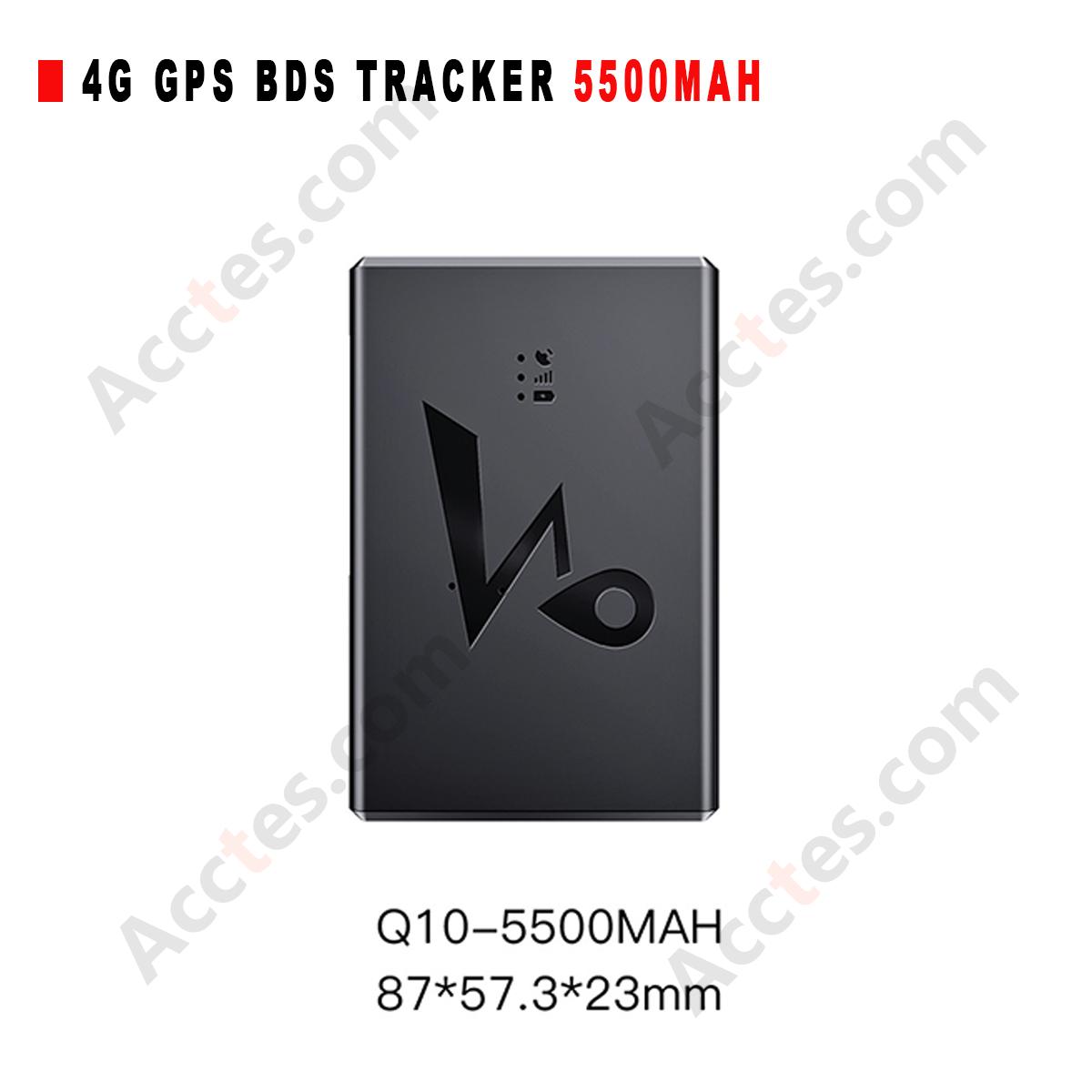 Oversea Version 4G BDS GPS Car Tracker 5500mAh Long Standby