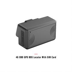 Plug And Play 4G OBD BDS GPS Tracker With Data SIM Card