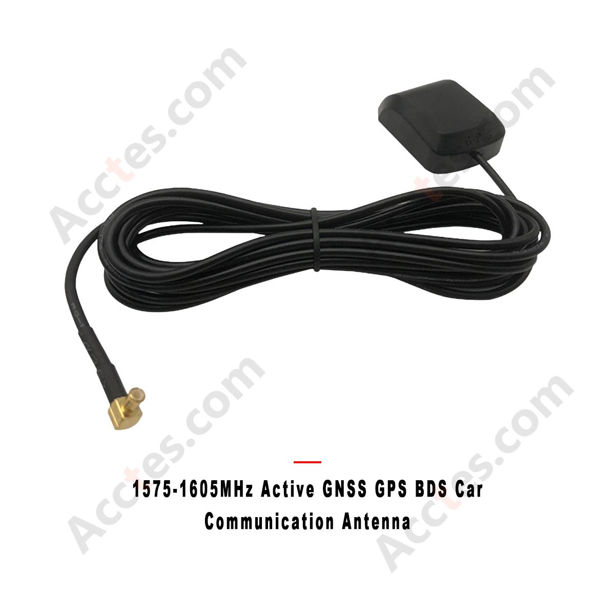 1575-1605MHz Active GNSS GPS BDS Car Communication Antenna