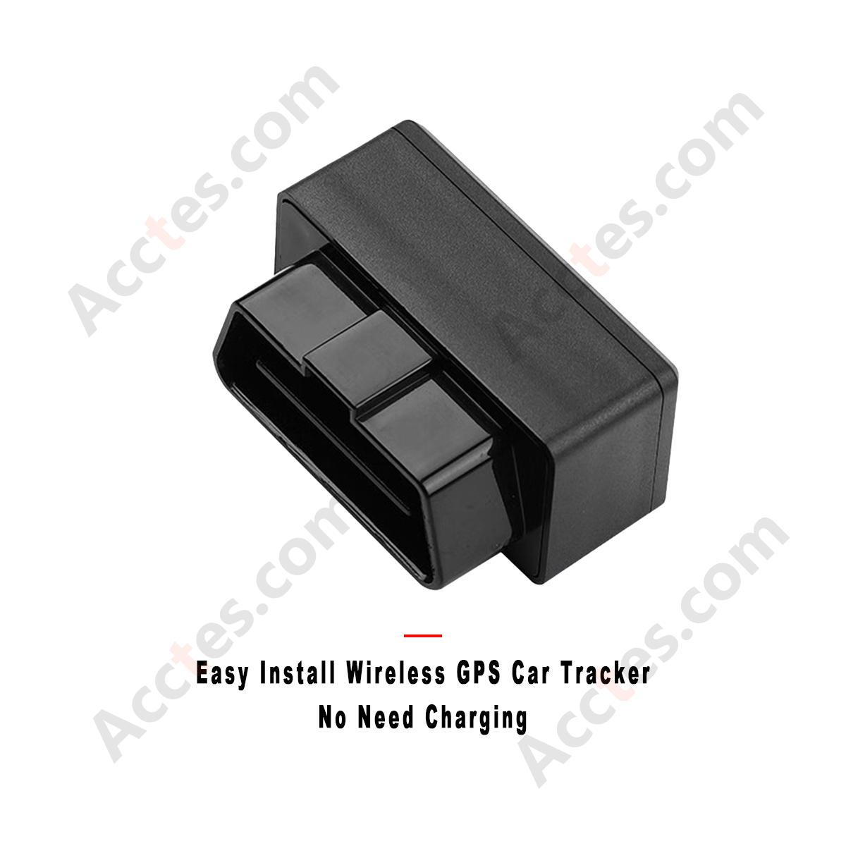 Easy Install Wireless GPS Car Tracker No Need Charging