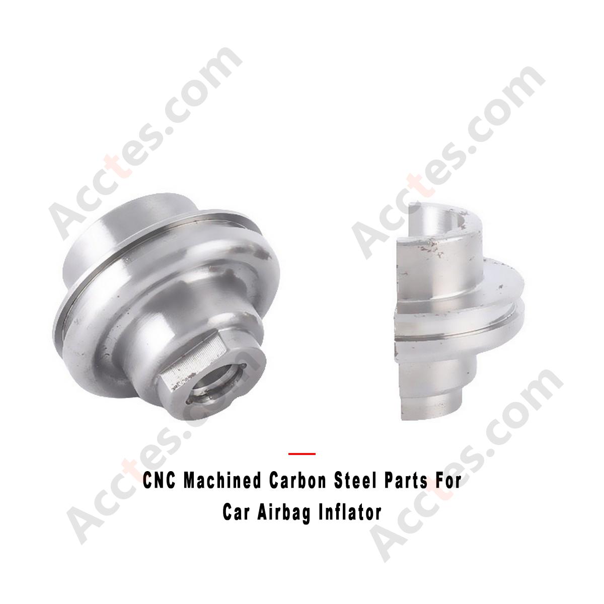 CNC Machined Carbon Steel Parts For Car Airbag Inflator