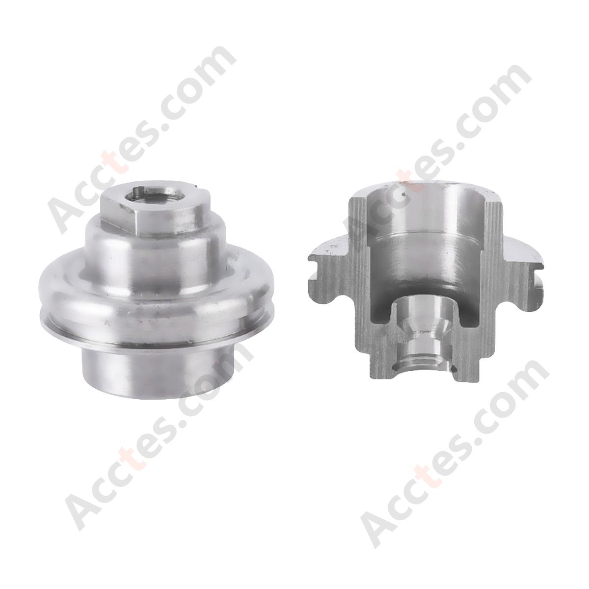 CNC Machined Carbon Steel Parts For Car Airbag Inflator